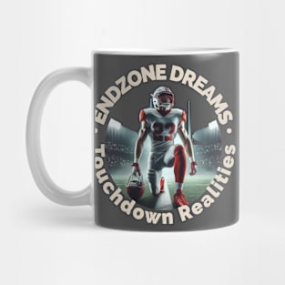 Endzone Dreams Touchdown Realities Mug